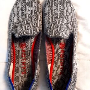 Rothy's Charcoal Grid Loafers